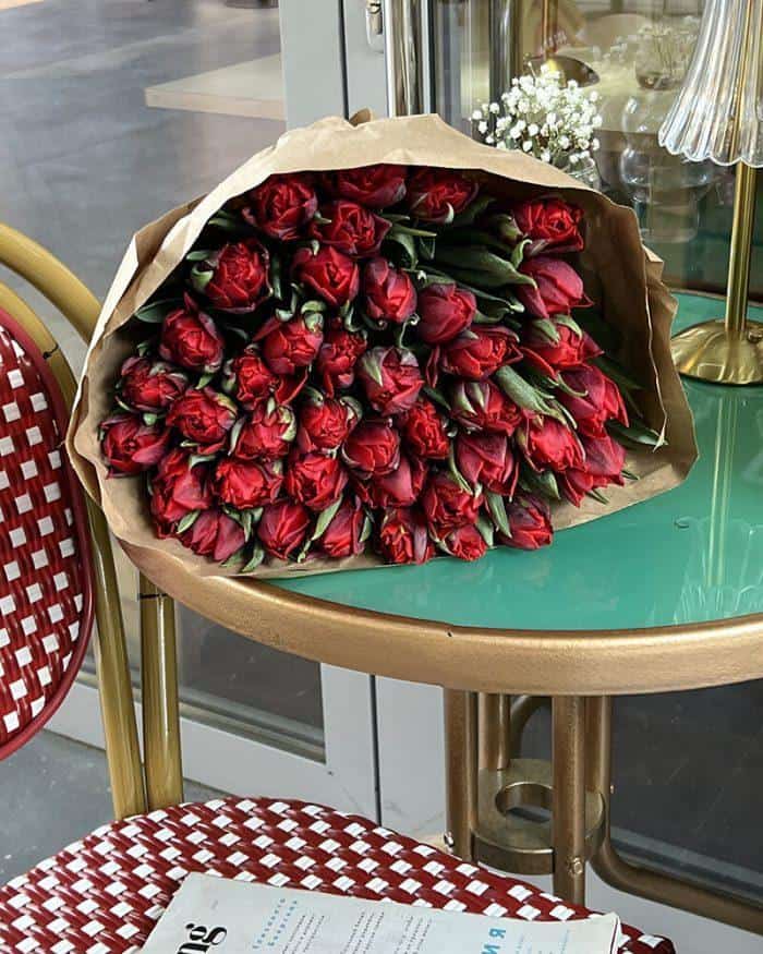 39 пионовидных тюльпанов 6050₽